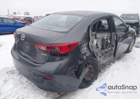 2014 Mazda Mazda3 I Sport from USA, damaged, VIN JM1BM1U78E1129941